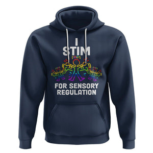 Autism Awareness Hoodie I Stim For Sensory Regulation TS09 Navy Printyourwear