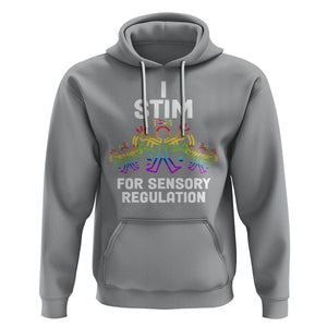 Autism Awareness Hoodie I Stim For Sensory Regulation TS09 Sport Gray Printyourwear