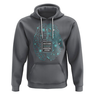 Autism Awareness Hoodie It's Not A Processing Error It's A Different Operating System Autistic TS09 Charcoal Printyourwear