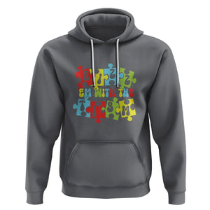 Autism Awareness Hoodie Rizz'em With The Tism Autistic TS09 Charcoal Printyourwear