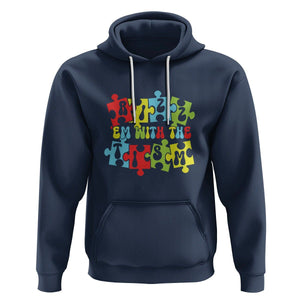 Autism Awareness Hoodie Rizz'em With The Tism Autistic TS09 Navy Printyourwear