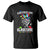 Autism Awareness T Shirt A Different Type Of Awesome Butterfly Puzzle Pieces TS02 Black Printyourwear