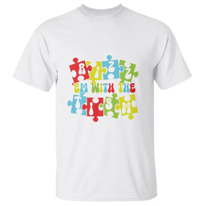 Autism Awareness T Shirt Rizz'em With The Tism Autistic TS09 White Printyourwear