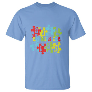 Autism Awareness T Shirt Rizz'em With The Tism Autistic TS09 Carolina Blue Printyourwear