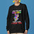 Autism Cat Sweatshirt I See Your True Colors Embrace Heart Autism Acceptance TS02 Printyourwear