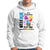 Autism Grandparents Hoodie I Wear Blue For My Grandson Because His Fight is My Fight TS01 White Printyourwear