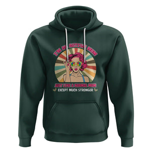 Autism Mom Hoodie Just Like A Normal Mom Except Much Stronger Love Support Autistic Kids TS02 Dark Forest Green Printyourwear