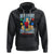 Autism Support Hoodie Her Fight is My Fight Autistic Warriors TS01 Black Printyourwear