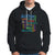 Autism Support Hoodie Warriors Fight Hope Love Courage Believe Win TS01 Black Printyourwear