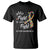 Autism Support T Shirt His Fight is My Fight Jigsaw Puzzle Ribbon TS01 Black Printyourwear