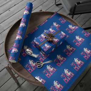 Baby First Easter Wrapping Paper Roll Cute Newborn Gift Bunny Rabbit TS10 Blue Print Your Wear