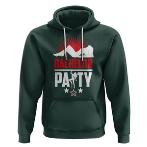 Bachelor Party Hoodie Bachelor Party TS02 Dark Forest Green Printyourwear