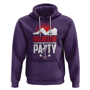 Bachelor Party Hoodie Bachelor Party TS02 Purple Printyourwear