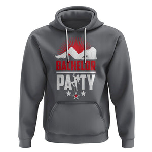 Bachelor Party Hoodie Bachelor Party TS02 Charcoal Printyourwear