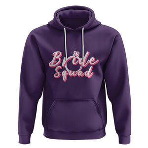 Bachelor Party Hoodie Bride Squad TS02 Purple Printyourwear