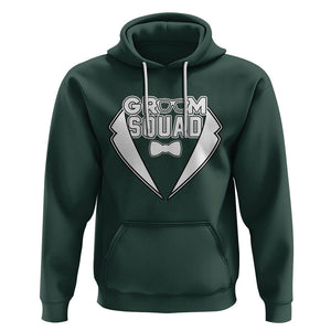 Bachelor Party Hoodie Groom Squad TS02 Dark Forest Green Printyourwear