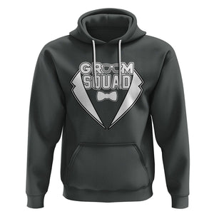 Bachelor Party Hoodie Groom Squad TS02 Dark Heather Printyourwear