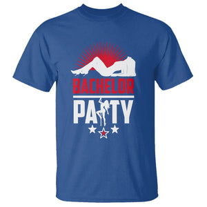 Bachelor Party T Shirt Bachelor Party TS02 Royal Blue Printyourwear