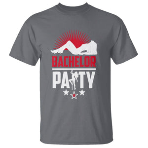 Bachelor Party T Shirt Bachelor Party TS02 Charcoal Printyourwear