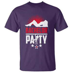 Bachelor Party T Shirt Bachelor Party TS02 Purple Printyourwear