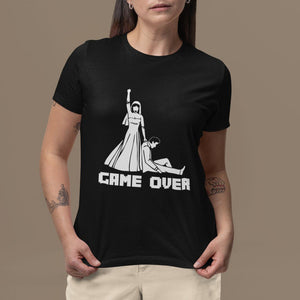 Bachelor Party T Shirt Game Over TS02 Printyourwear