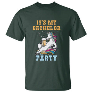 Bachelor Party T Shirt It's My Bachelor Party TS02 Dark Forest Green Printyourwear