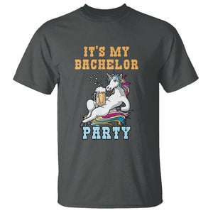 Bachelor Party T Shirt It's My Bachelor Party TS02 Dark Heather Printyourwear