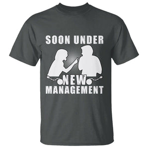 Bachelor Party T Shirt Soon Under New Management TS02 Dark Heather Printyourwear