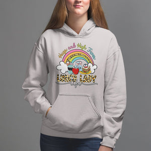 Back School Hugs & High Fives Lunch Lady Life Appreciation Hoodie TS02 Ice Gray Printyourwear