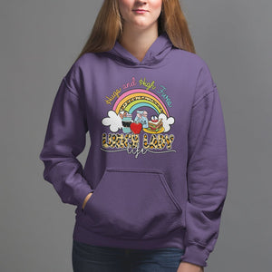 Back School Hugs & High Fives Lunch Lady Life Appreciation Hoodie TS02 Purple Printyourwear