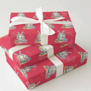 Baseball Easter Drip Ice Cream Sprinkles Egg Gift Wrapping Paper Roll TS14 Red Print Your Wear