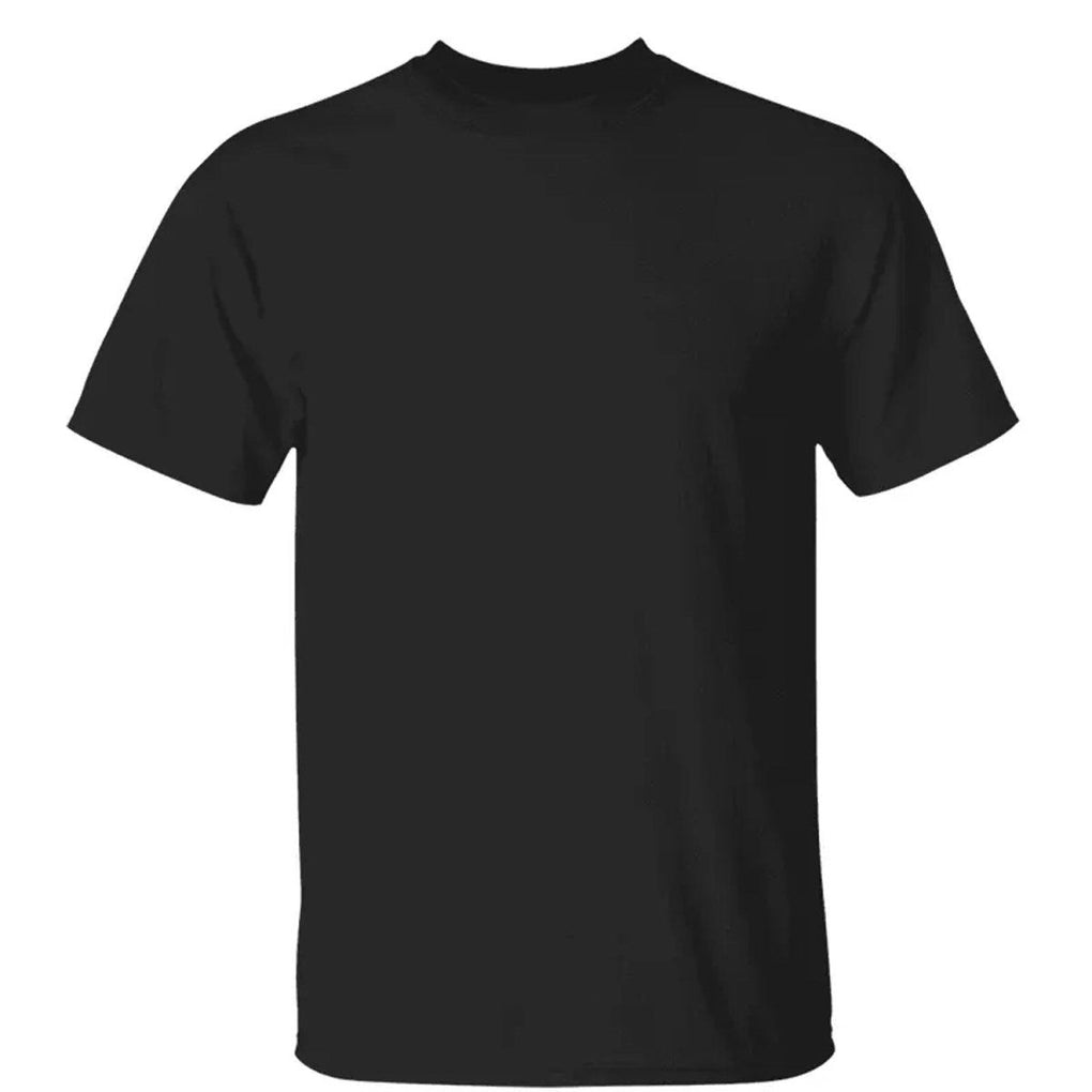 Basic Black T Shirt Black Print Your Wear