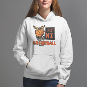 Basketball Mimi Bandana Leopard Mother's Day Hoodie TS09 White Printyourwear