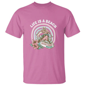 Beach Lover T Shirt Life's A Beach Make Some Waves Summer Vacation TS09 Azalea Print Your Wear