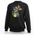 Bead Dinosaur Funny Mardi Grawr Gras Sweatshirt TS09 Black Printyourwear