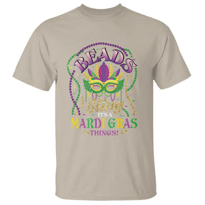 Beads And Bling It's A Mardi Gras Thing T Shirt TS09 Sand Printyourwear