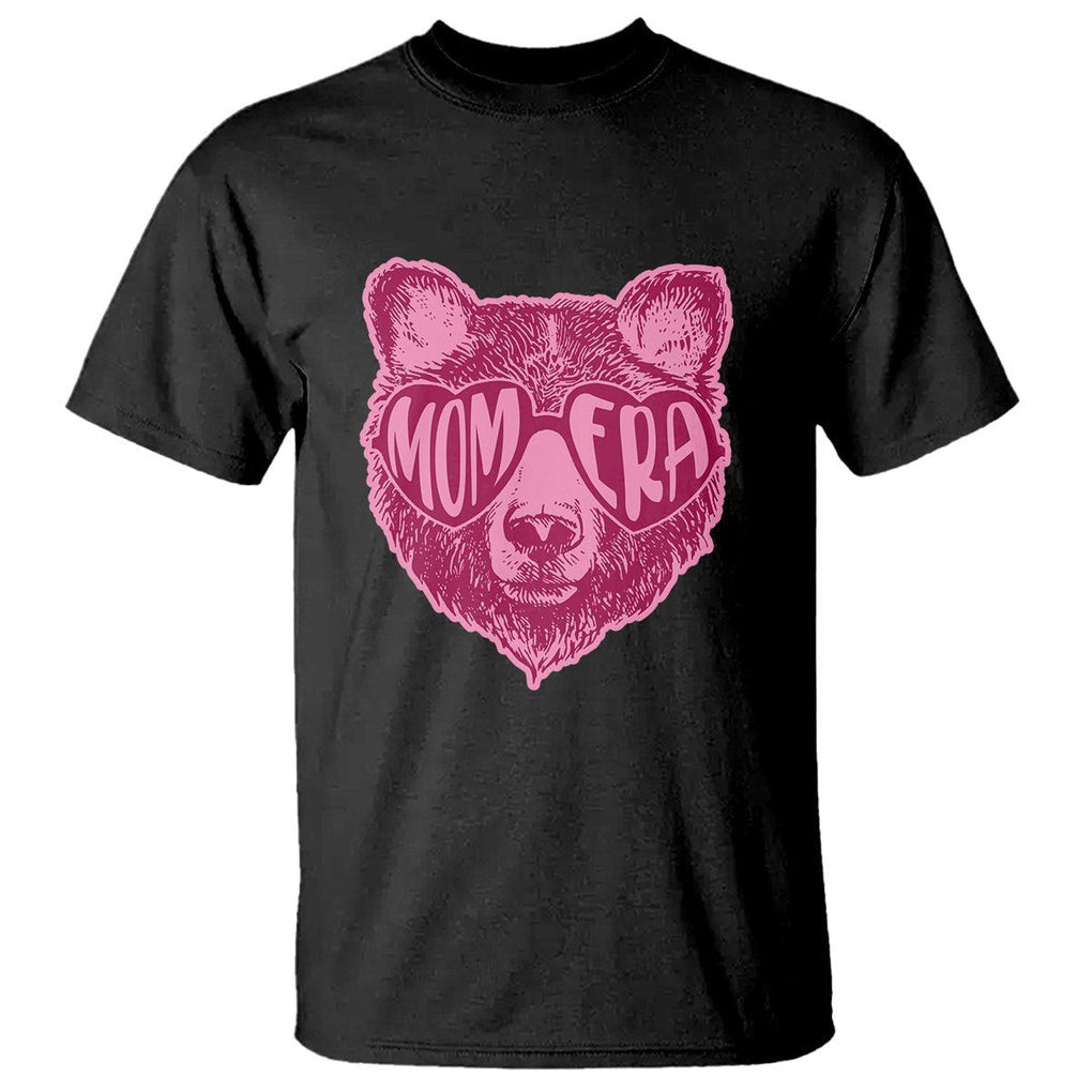 Bear Mom Era T Shirt Mother's Day Cool Mom Club Pink Mama TS02 Black Printyourwear