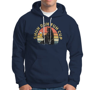 Beer Lover Hoodie Shuh Duh Fuh Cup Retro Funny Bear Drinking Beer Camping TS02 Printyourwear