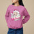 Believe Christmas Vintage Pink Santa Claus Sweatshirt TS09 Azalea Printyourwear