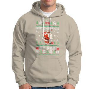 Best Christmas By Par Santa Claus Golfer Xmas Golf Hoodie TS09 Sand Printyourwear