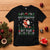 Best Christmas By Par Santa Claus Golfer Xmas Golf T Shirt TS09 Black Printyourwear