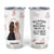 Bestie Tumbler Cup We'll Be Friends Until We're Old And Senile Then We'll Be New Best Friends TB10 White Print Your Wear