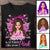 Personalized Breast Cancer T Shirts Awareness Month We Wear Pink Pink Butterfly NO.1 CTM Sweater Adult Custom - Printyourwear