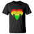 BHM T Shirt Juneteenth Breaking Every Chain TS01 Black Printyourwear