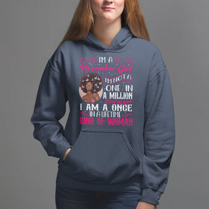 Birthday Hoodie I'm A November Girl Black Women TS09 Navy Printyourwear