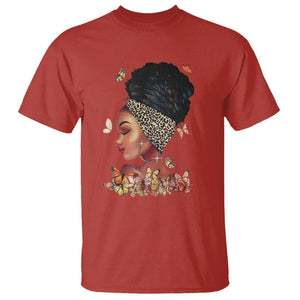 Black Girl Magic Afro Melanin Queen African American Women T Shirt TS01 Red Printyourwear