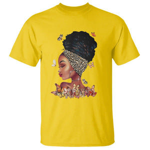 Black Girl Magic Afro Melanin Queen African American Women T Shirt TS01 Daisy Printyourwear