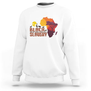 Black History Didn't Start With Slavery Sweatshirt TS09 White Printyourwear