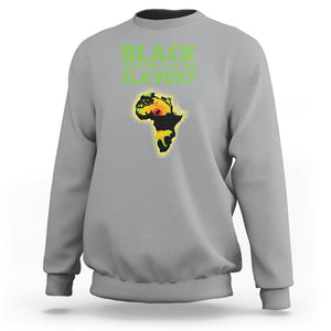 Black History Didn't Start With Slavery Sweatshirt TS09 Sport Gray Printyourwear