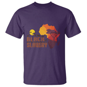 Black History Didn't Start With Slavery T Shirt TS09 Purple Printyourwear